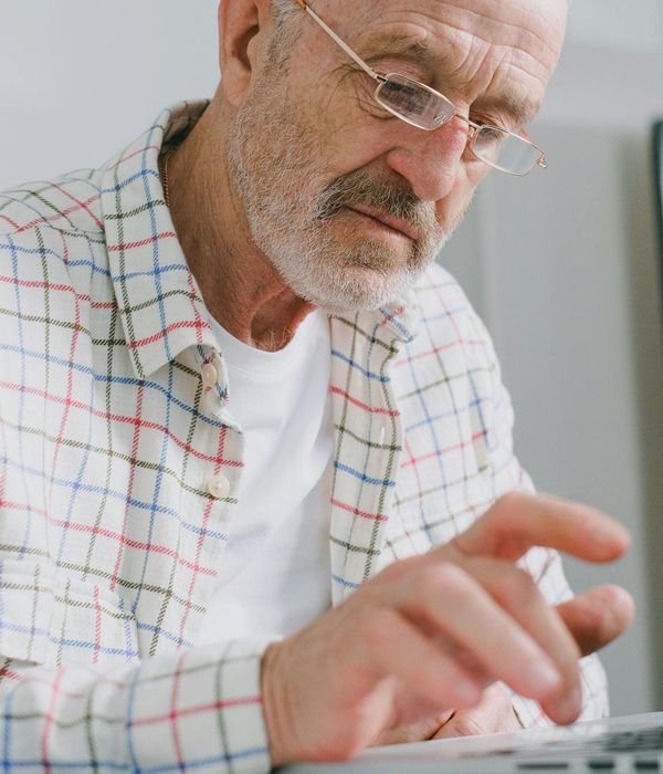 Man technology expert working with digital platforms and systems